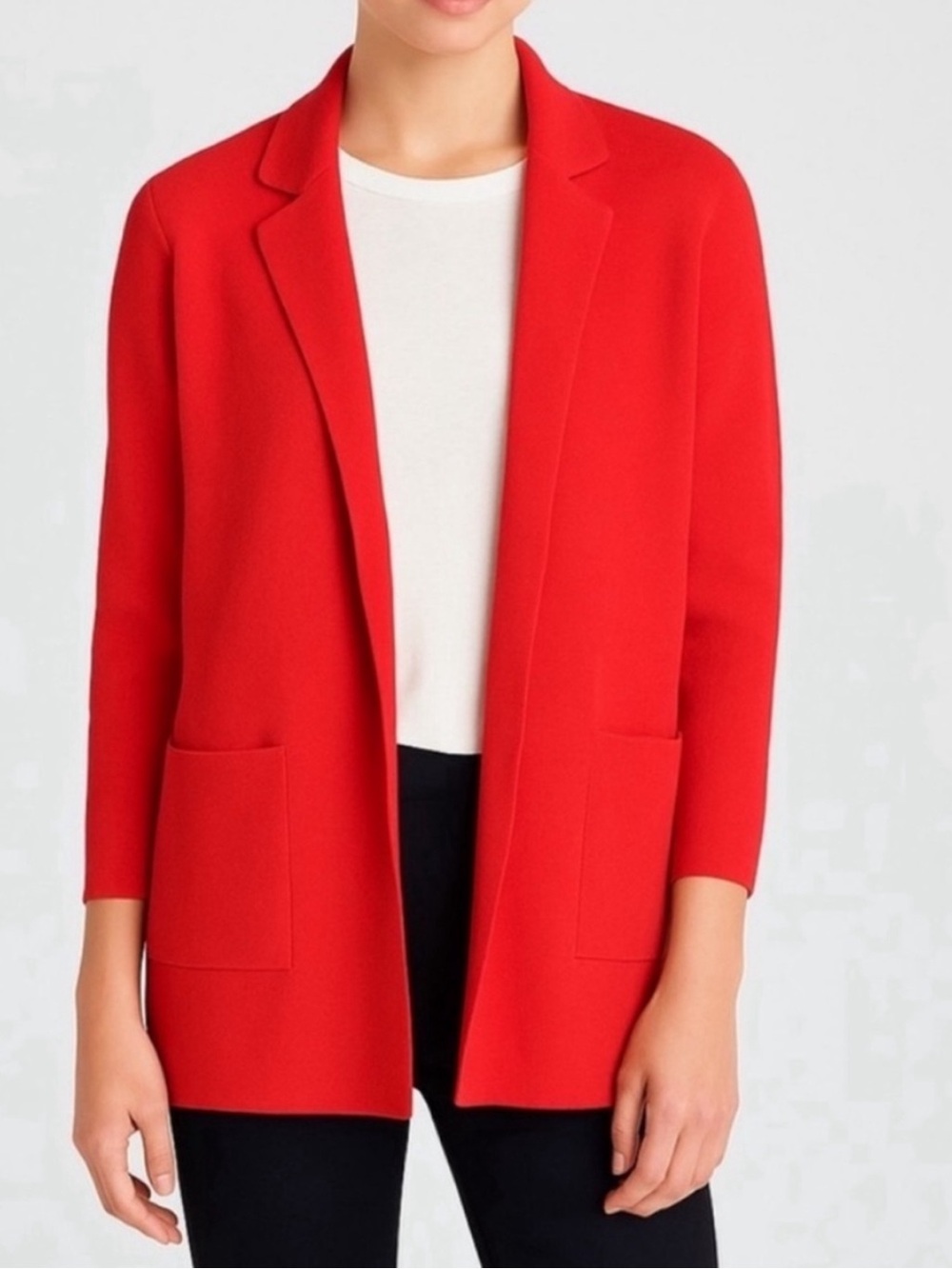 J Crew 365 Sophie Open Front Sweater
Blazer Women XS Cerise Cardigan
Jacket Red